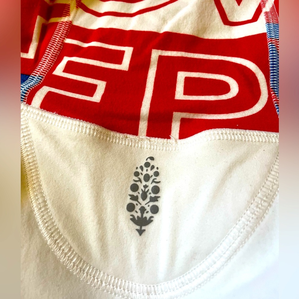Free People Dawn to Dusk Printed Hoodie // NWT // FP Movement // Logo - Picture 9 of 11
